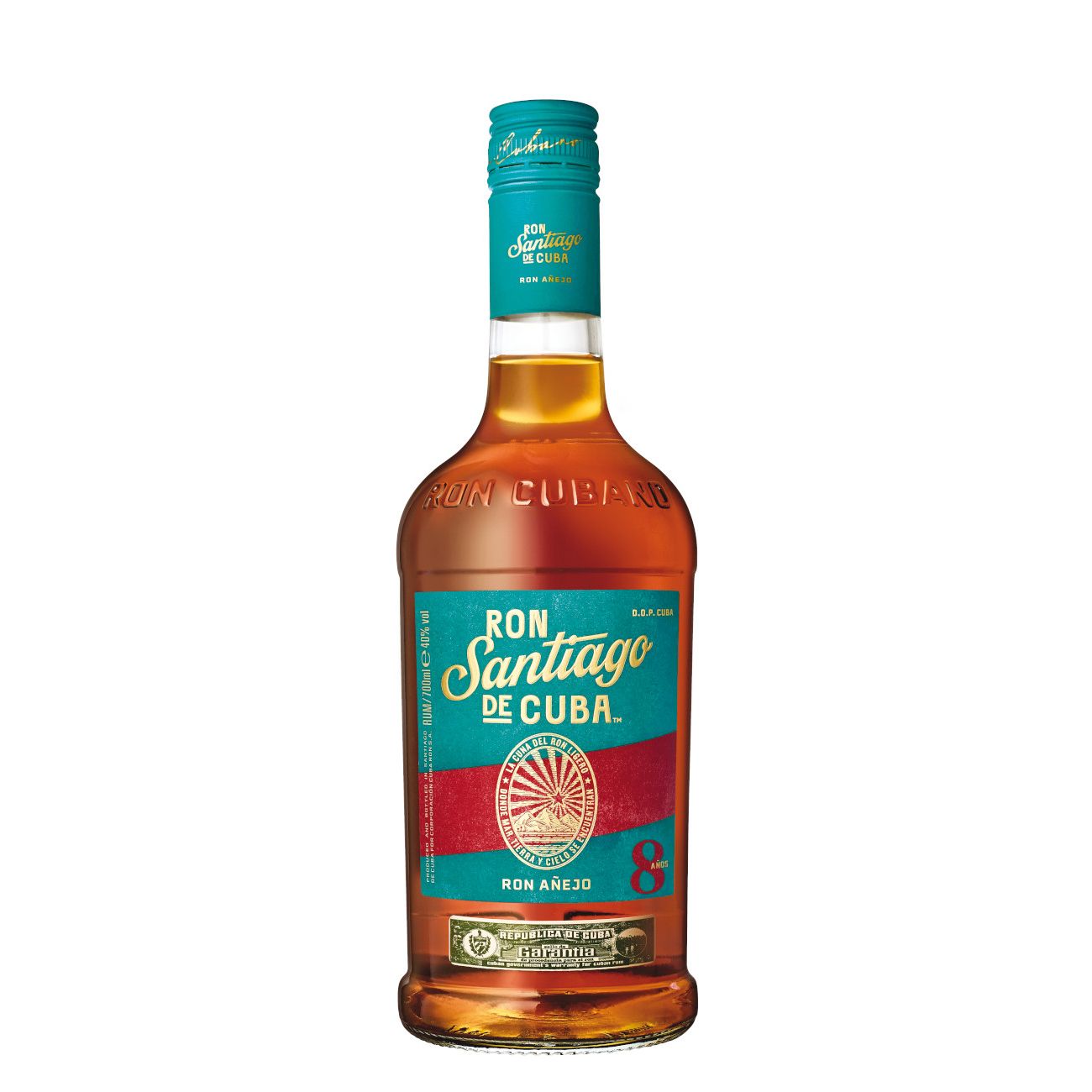 Rum Santiago de Cuba 8 anni