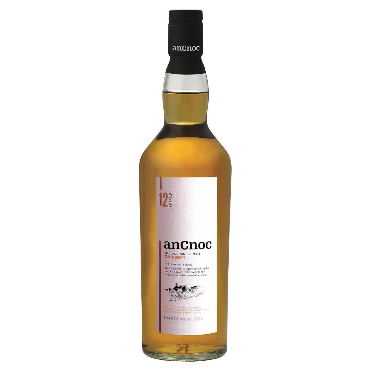 Whisky AnCnoc  12 Year Old