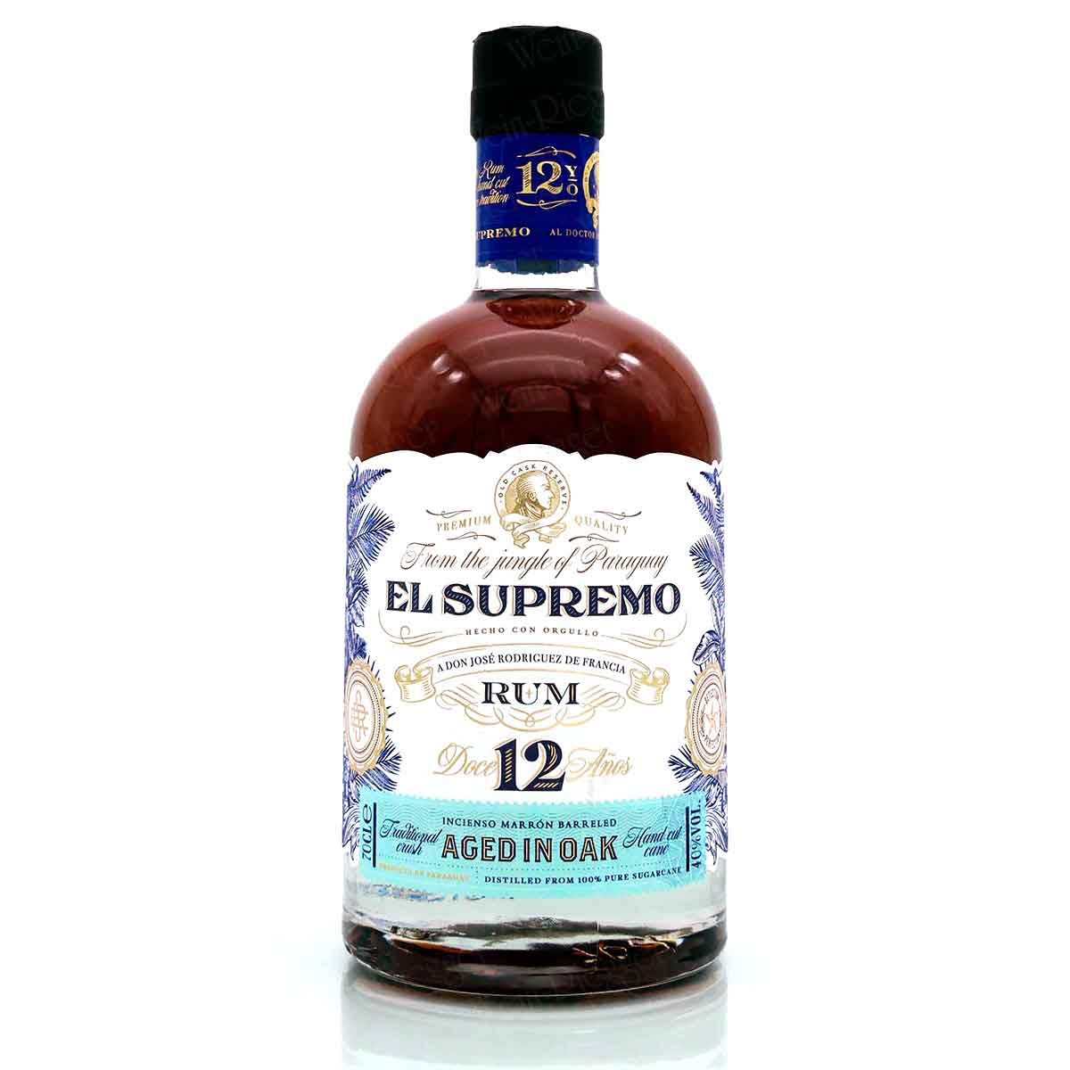 El Supremo 12 Year Old Oak Cask Rum