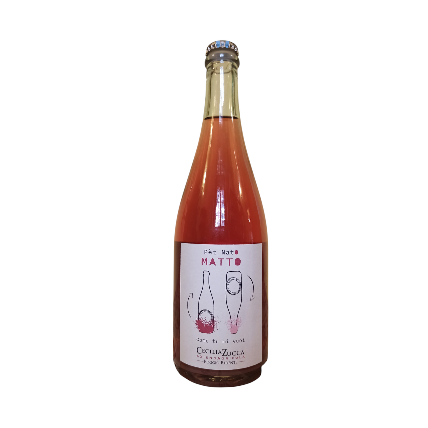 Pet Nat rosato frizzante